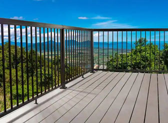 Deck Cable Railing in Sierra Madre, CA