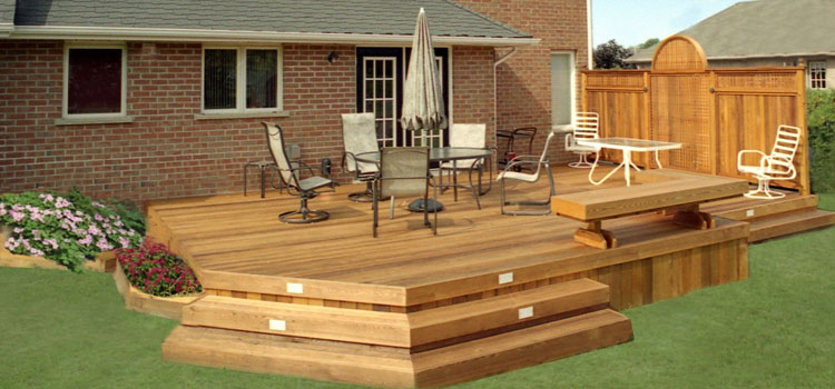 Cedar Composite Decking in Sierra Madre, CA