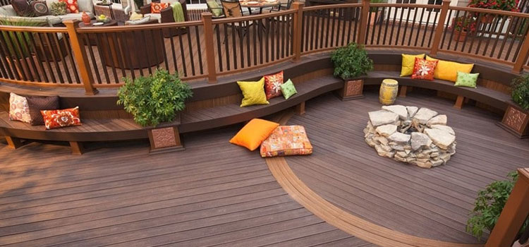 Gray TREX Decking in Sierra Madre, CA