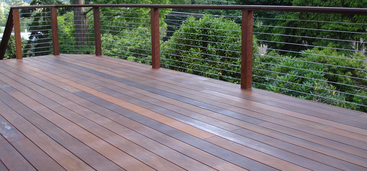 Installing IPE Decking in Sierra Madre, CA